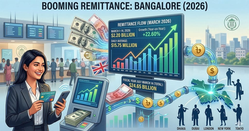 রেমিট্যান্স প্রবাহ ২০২৬