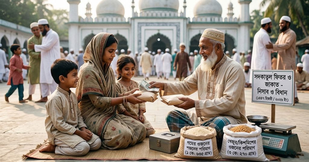সদকাতুল ফিতর ও জাকাত