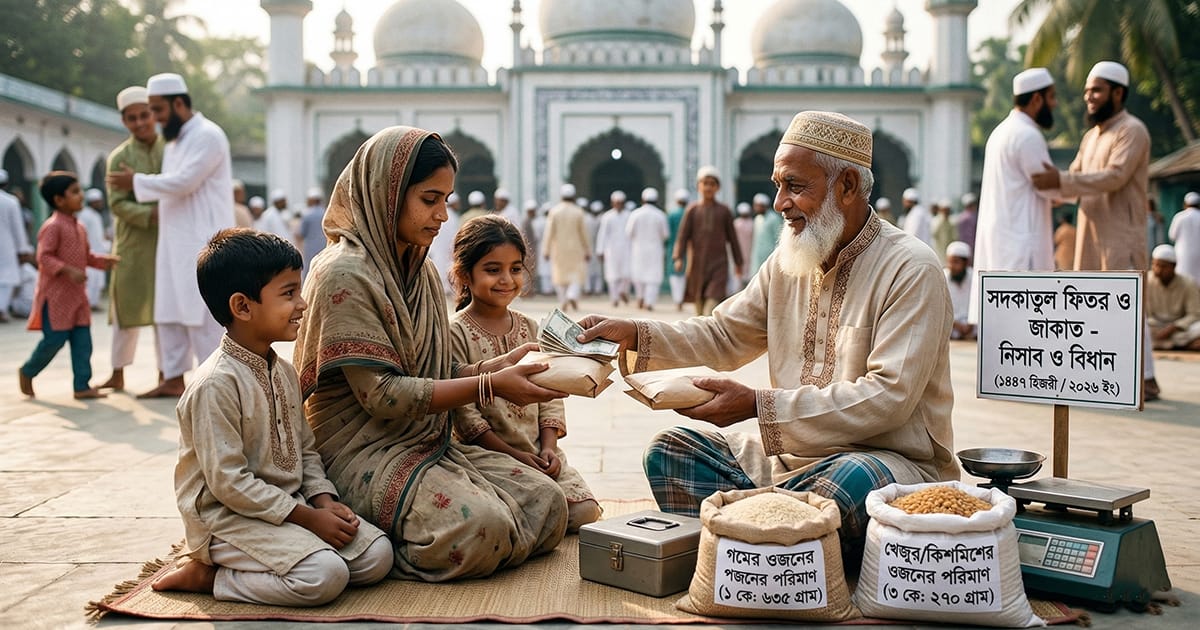 সদকাতুল ফিতর ও জাকাত