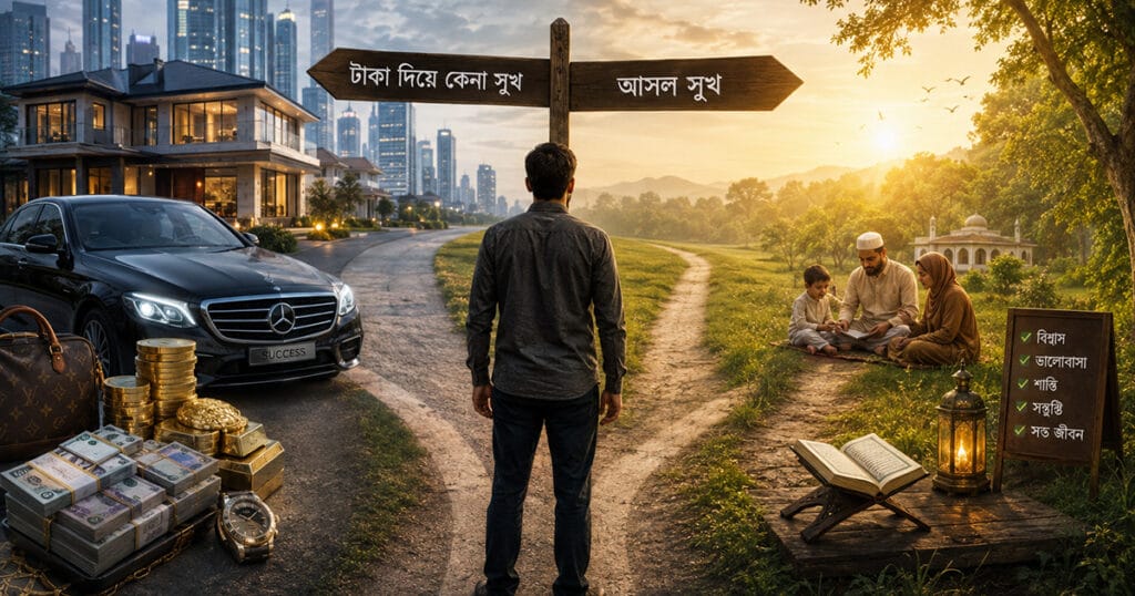 টাকা পয়সা ও সুখ